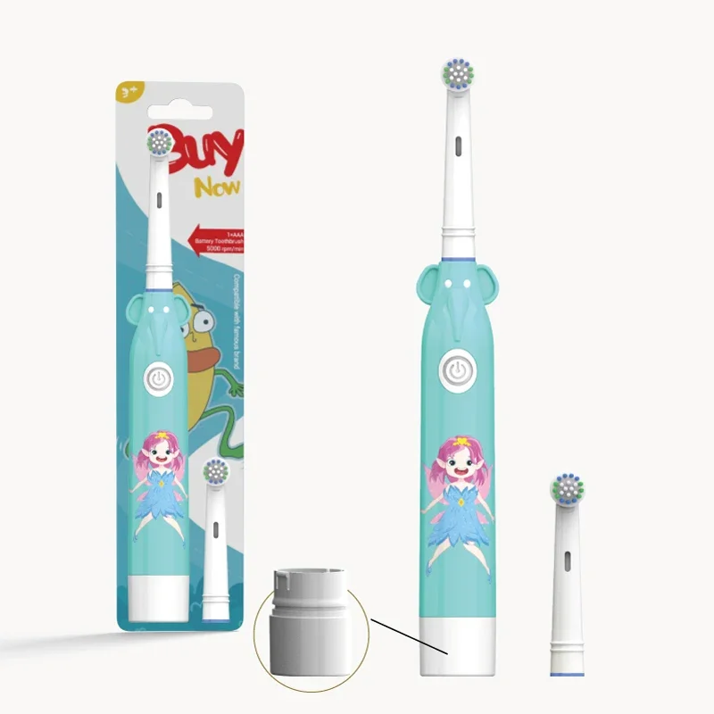 2 Min Smart Timer Electric Toothbrush For Children 5000rpm Power Toothbrush With 2 Replacement Head
2 Min Smart Timer Electric Toothbrush For Children 5000rpm Power Toothbrush With 2 Replacement Head