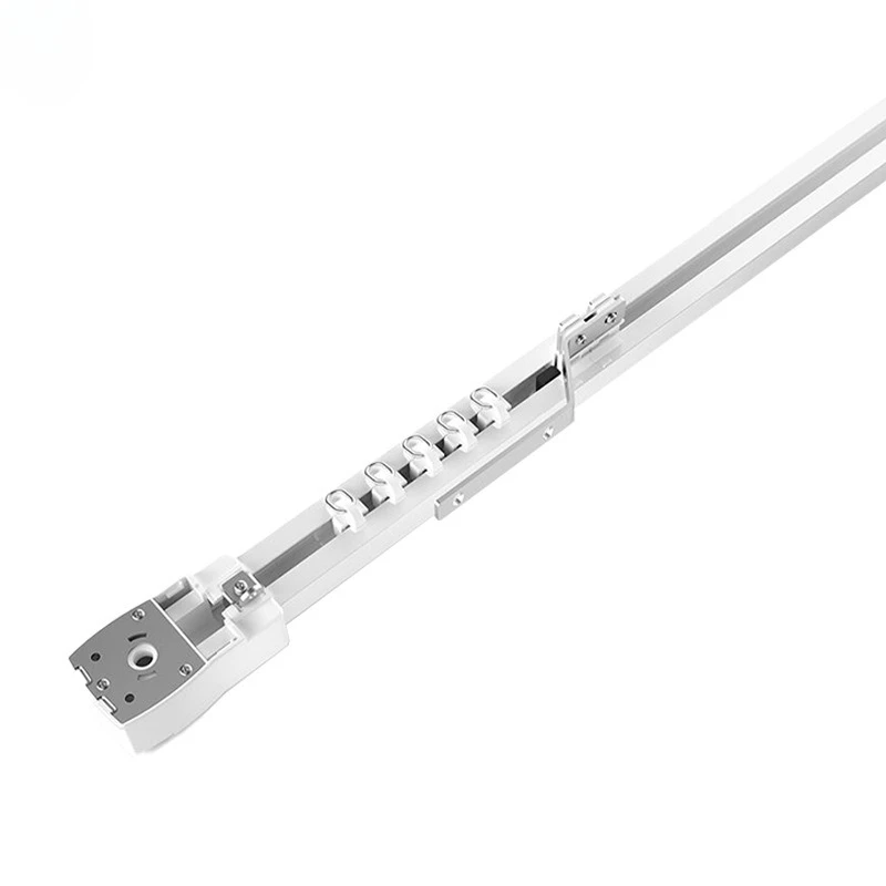 Opening and closing curtain motor telescopic track remote control set home office smart curtain
Opening and closing curtain motor telescopic track remote control set home office smart curtain