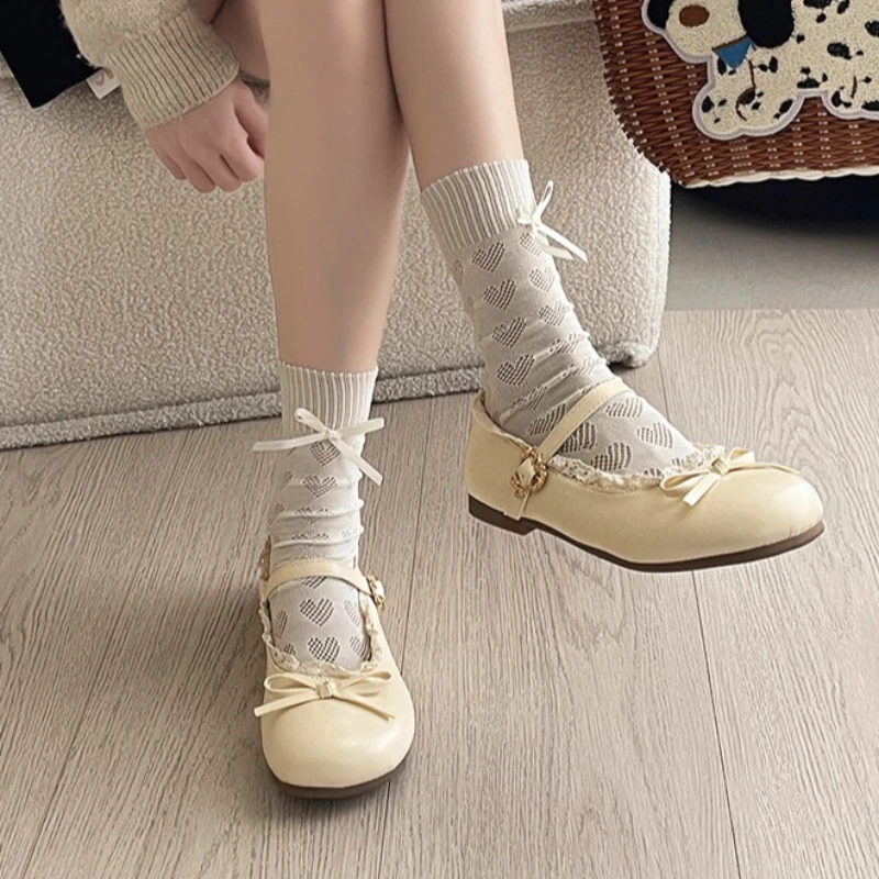Women's Shoes 2026 Spring Cute Women Flats Designer Round Toe Ladies Casual Ballet Shoes for Women Comfort Dress Ballerinas Shoe
Women's Shoes 2026 Spring Cute Women Flats Designer Round Toe Ladies Casual Ballet Shoes for Women Comfort Dress Ballerinas Shoe