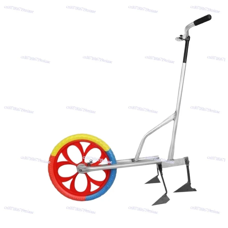 Hand-pushed weeding artifact, multi-functional trenching and digging machine, agricultural use
Hand-pushed weeding artifact, multi-functional trenching and digging machine, agricultural use
