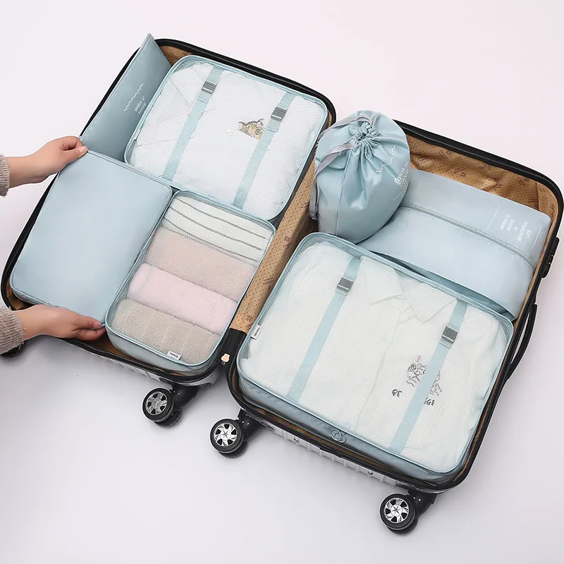 Travel Organizer Set Luggage Divider Bag Set of 7pcs/Set Travel Clothes Divider Organizer Set
Travel Organizer Set Luggage Divider Bag Set of 7pcs/Set Travel Clothes Divider Organizer Set