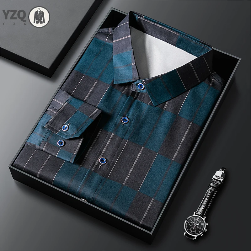 New Men's Casual Printed Long Sleeved Lapel Shirt for Spring and Autumn Fashion Comfortable Wrinkle Free Top Without Ironing
New Men's Casual Printed Long Sleeved Lapel Shirt for Spring and Autumn Fashion Comfortable Wrinkle Free Top Without Ironing
