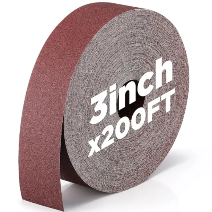 80 Grit Abrasive Sandpaper Roll 3''x 200 ft Drum Sander Sand Paper Roll Emery Cloth Rolls for Drum Sander Continuous Paper Wood
80 Grit Abrasive Sandpaper Roll 3''x 200 ft Drum Sander Sand Paper Roll Emery Cloth Rolls for Drum Sander Continuous Paper Wood