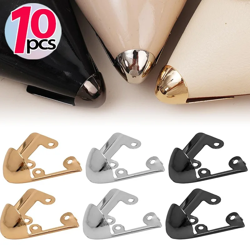 Metal Shoe Toe Protector Cap for High Heels V Shape Anti Wear Iron Pointed Cap Repair Decoration Electroplated Gold Silver Black
Metal Shoe Toe Protector Cap for High Heels V Shape Anti Wear Iron Pointed Cap Repair Decoration Electroplated Gold Silver Black