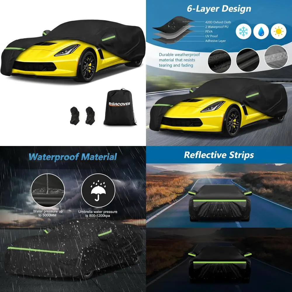 Всепогодная защита, водонепроницаемый ветрозащитный автомобильный чехол для C7 Corvette Stingray Chevy Corvette 2014-2019 гг.
Всепогодная защита, водонепроницаемый ветрозащитный автомобильный чехол для C7 Corvette Stingray Chevy Corvette 2014-2019 гг.