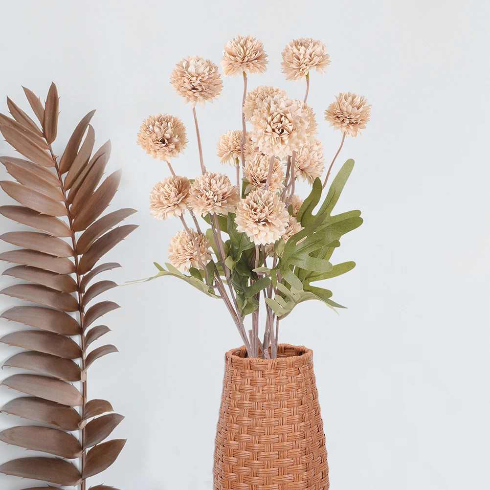 5pcs Artificial Flowers Fall White Mini Decorative Faux Dandelion Lifelike Plastic Wedding Home Party Decoration DIY Materials
5pcs Artificial Flowers Fall White Mini Decorative Faux Dandelion Lifelike Plastic Wedding Home Party Decoration DIY Materials