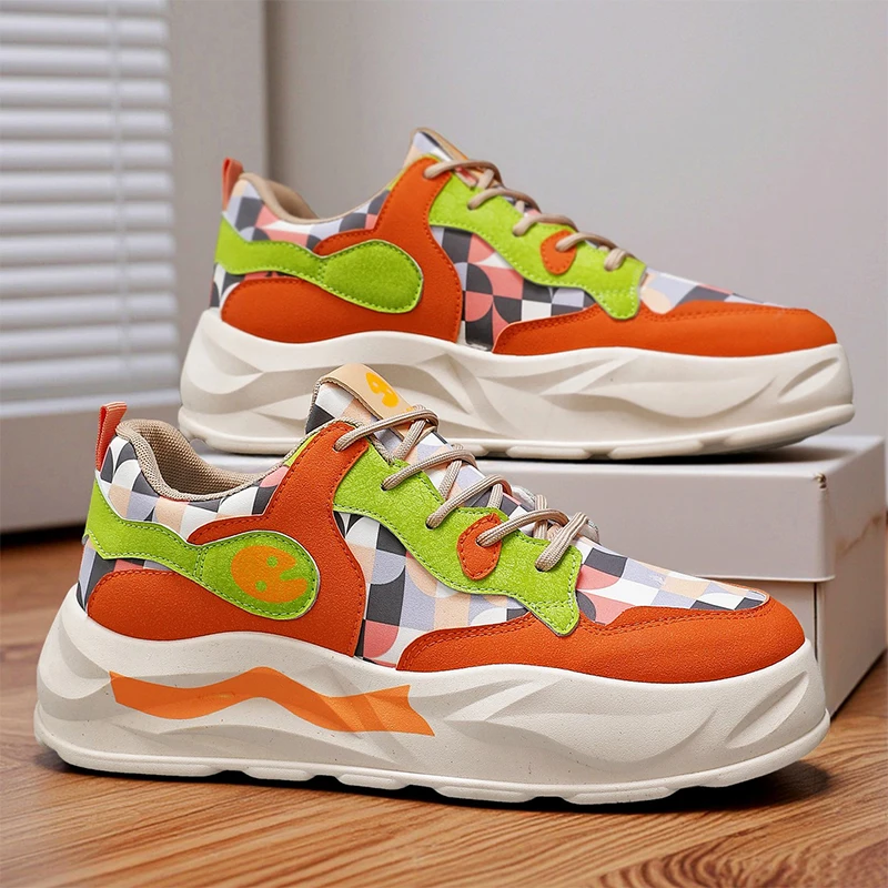 Autumn Fashion Sneakers Male Casual Low Cut Men's Platform Shoe Comfort Designer Sneaker Men Student Shoes zapatillas de deporte
Autumn Fashion Sneakers Male Casual Low Cut Men's Platform Shoe Comfort Designer Sneaker Men Student Shoes zapatillas de deporte