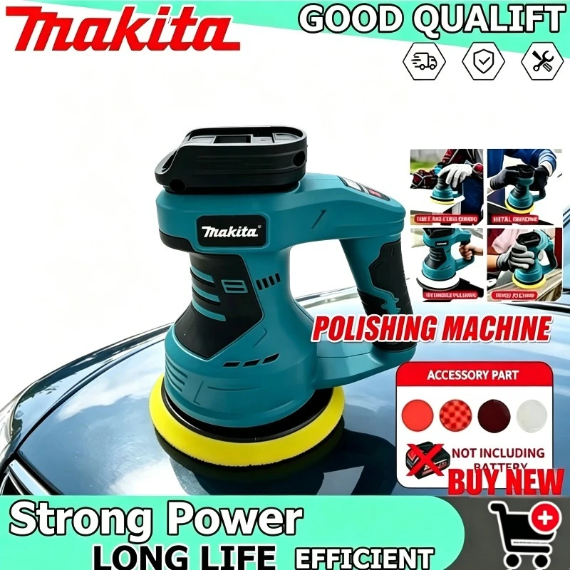 Makita 18V Cordless Car Polisher, Sealing & Glazing Tool, Rechargeable Electric Polishing Machine, Auto Waxing & Sanding
Makita 18V Cordless Car Polisher, Sealing & Glazing Tool, Rechargeable Electric Polishing Machine, Auto Waxing & Sanding