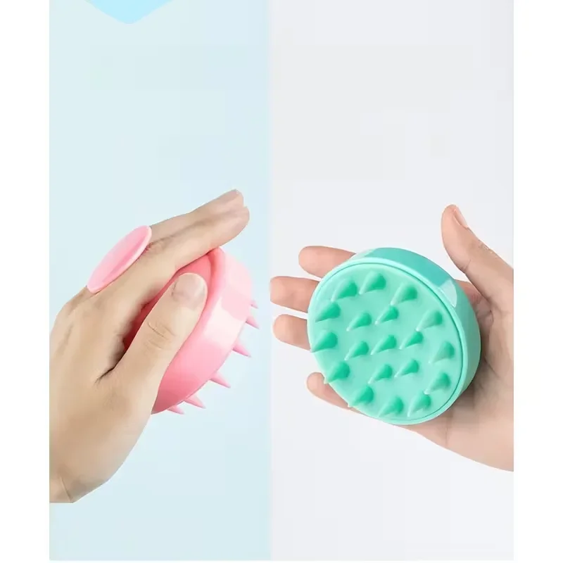 Mini Silicone Shampoo Brush Handheld Round Hair Washing Comb Portable Soft Scalp Massage Brush for Root Itching and Dandruff Rem
Mini Silicone Shampoo Brush Handheld Round Hair Washing Comb Portable Soft Scalp Massage Brush for Root Itching and Dandruff Rem