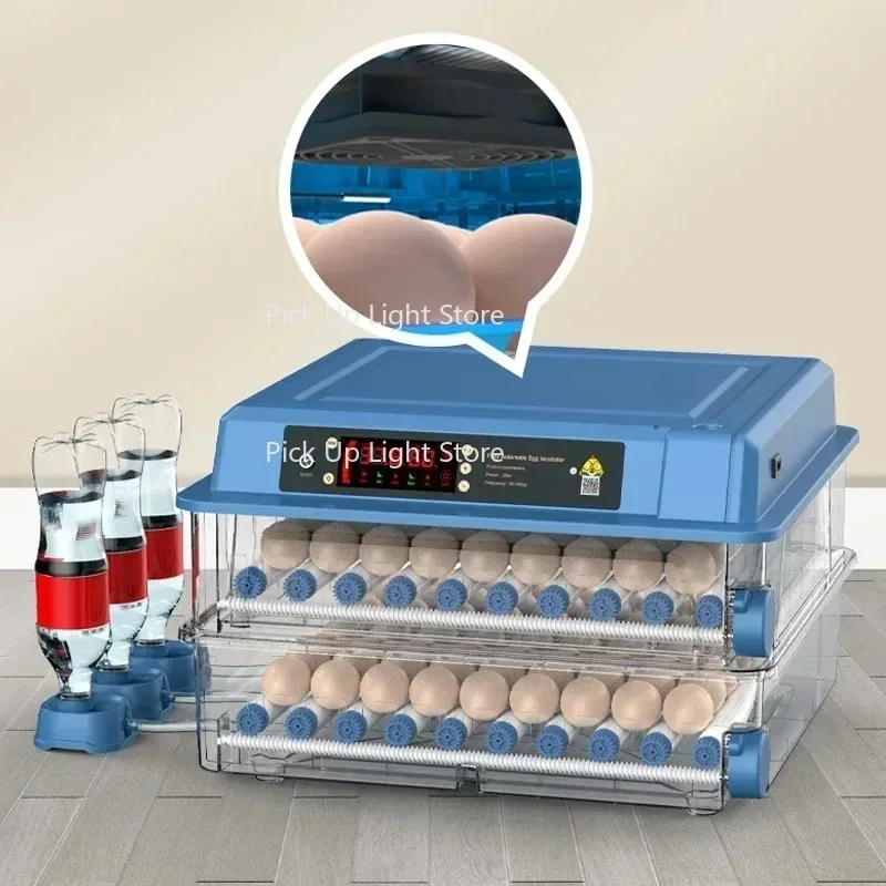 Double Power Intelligent Electric Automatic Egg-turning Chicken, Duck, Goose, Pigeon, Peacock And Parrot Egg
Double Power Intelligent Electric Automatic Egg-turning Chicken, Duck, Goose, Pigeon, Peacock And Parrot Egg