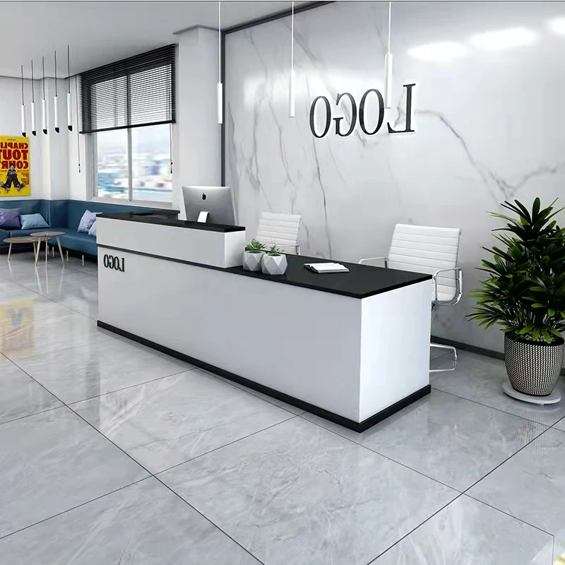 European Trendy Reception Desk Counter Decorations Hair Salon Cashier Reception Desk Counter Modern Luxury Commercial Furniture
European Trendy Reception Desk Counter Decorations Hair Salon Cashier Reception Desk Counter Modern Luxury Commercial Furniture