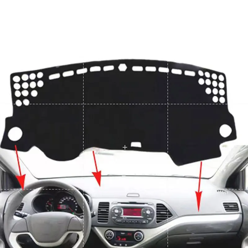 for Picanto Morning dashboard sunshade pad, high-end car interior modification, center console anti slip pad
for Picanto Morning dashboard sunshade pad, high-end car interior modification, center console anti slip pad