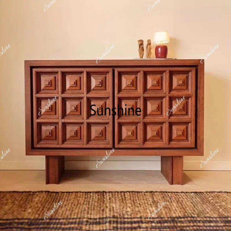Solid wood dining side cabinet, antique living room, bucket cabinet, American locker, entrance cabinet
Solid wood dining side cabinet, antique living room, bucket cabinet, American locker, entrance cabinet