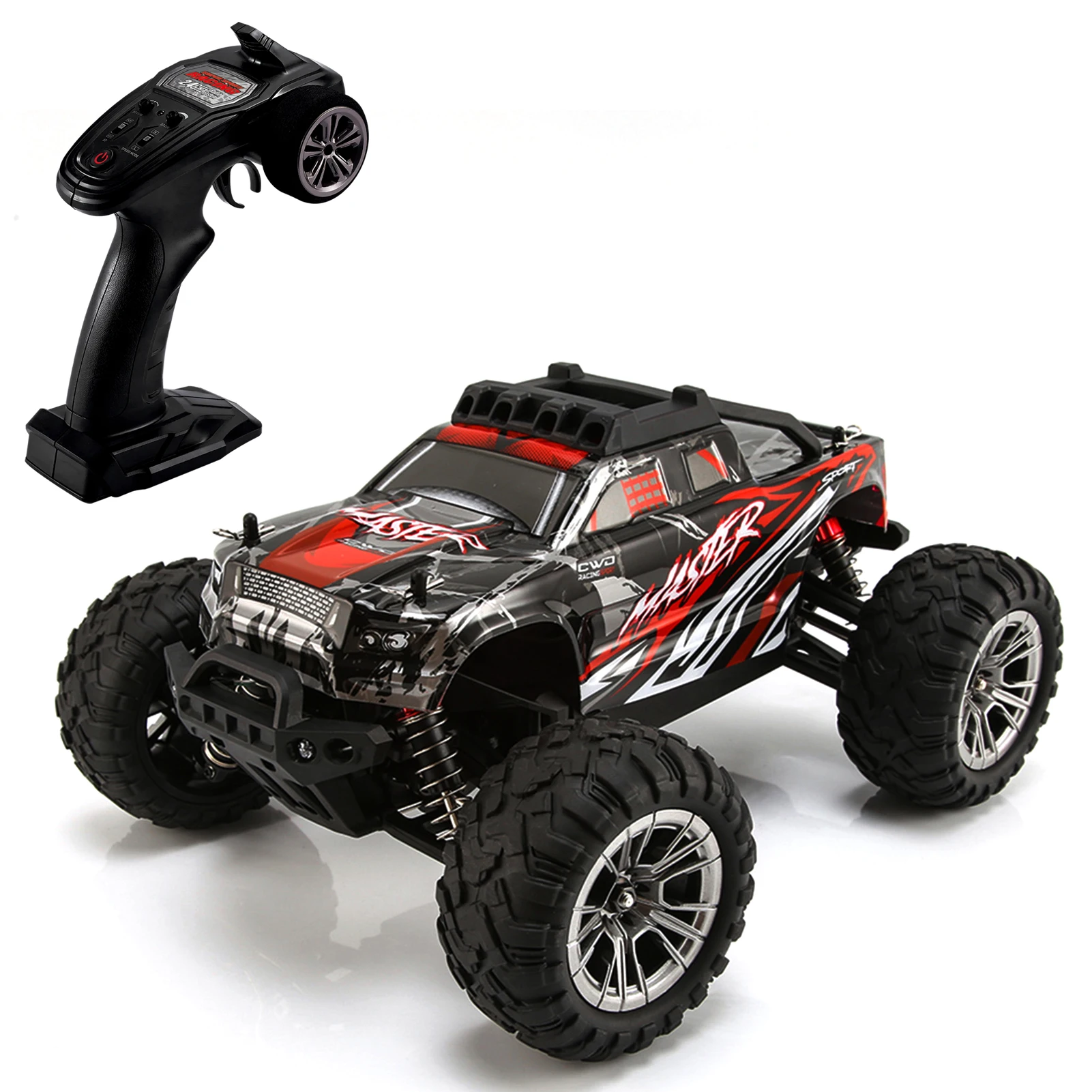 KF11 RC Car 2.4GHz Off-Road Car 1/16 RC Racing Car Remote Control Truck 33km/h High Speed Full Scale Truck Monster RTR VS 144001
KF11 RC Car 2.4GHz Off-Road Car 1/16 RC Racing Car Remote Control Truck 33km/h High Speed Full Scale Truck Monster RTR VS 144001