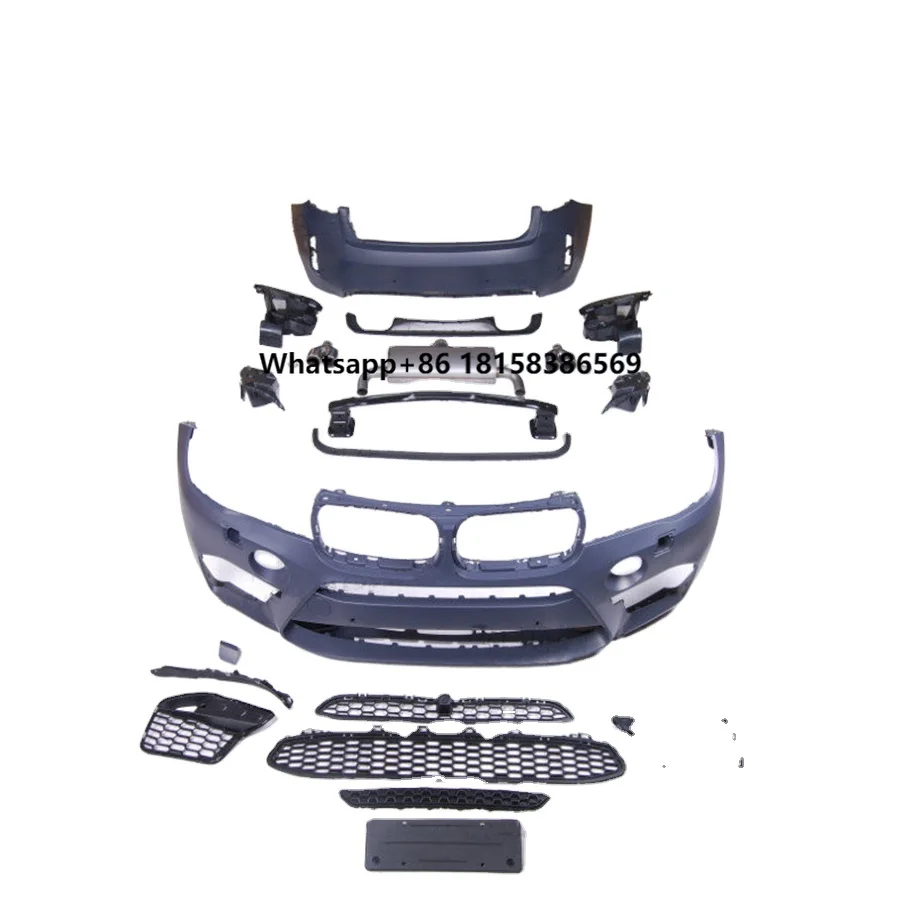 Perfect Fitment X6 M Style Body Kit Fit for X6 F16 Front Bumper Rear Bumper and Side Skirt pp Material 2013-2018y Car Auto Parts
Perfect Fitment X6 M Style Body Kit Fit for X6 F16 Front Bumper Rear Bumper and Side Skirt pp Material 2013-2018y Car Auto Parts