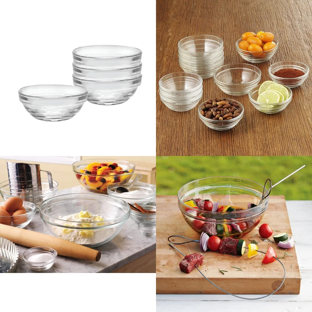 Штабелируемые стеклянные миски, набор из 4 предметов, небольшой размер, 1 унция, 2,375 дюйма, прочное закаленное стекло, французский дизайн, идеально подходит для закусок, десертов
Штабелируемые стеклянные миски, набор из 4 предметов, небольшой размер, 1 унция, 2,375 дюйма, прочное закаленное стекло, французский дизайн, идеально подходит для закусок, десертов