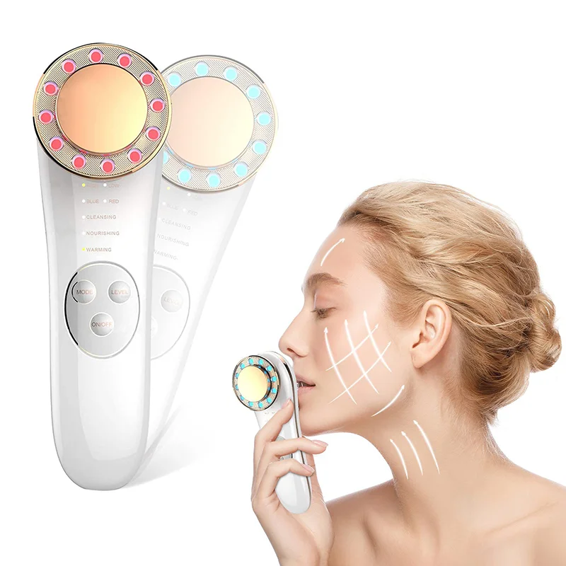 Color Light Ion Facial Beauty Device with Warming Massage & Serum Infusion Rechargeable Skin Cleanser for Skin Rejuvenation
Color Light Ion Facial Beauty Device with Warming Massage & Serum Infusion Rechargeable Skin Cleanser for Skin Rejuvenation