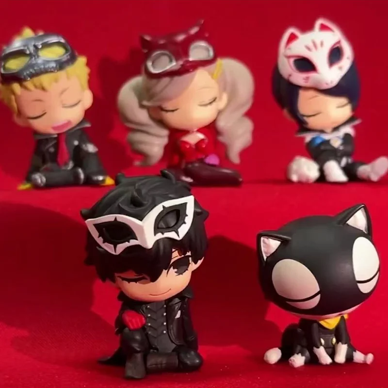 In Stock Genuine Persona P5 Gashapon 5Pcs Anime Figure Joker Panther Mona Toys Model Ornament Collectible Kids Gift
In Stock Genuine Persona P5 Gashapon 5Pcs Anime Figure Joker Panther Mona Toys Model Ornament Collectible Kids Gift