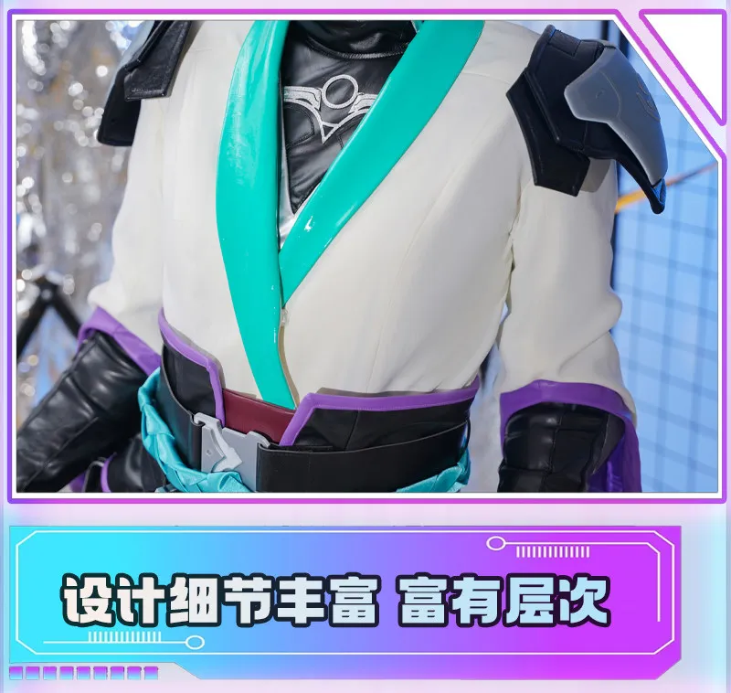 Valorant Sage Cosplay Costume Game Valorant Healer Sage Full Set Outfit Halloween Carnival Party Christmas Play Role Clothes
Valorant Sage Cosplay Costume Game Valorant Healer Sage Full Set Outfit Halloween Carnival Party Christmas Play Role Clothes