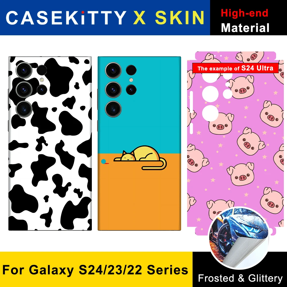 CASEKiTTY Skin Wrap For Galaxy S22 Ultra Back Film Samsung S24 Plus Sticker Full Cover Protective Decal Back Screen Protector
CASEKiTTY Skin Wrap For Galaxy S22 Ultra Back Film Samsung S24 Plus Sticker Full Cover Protective Decal Back Screen Protector