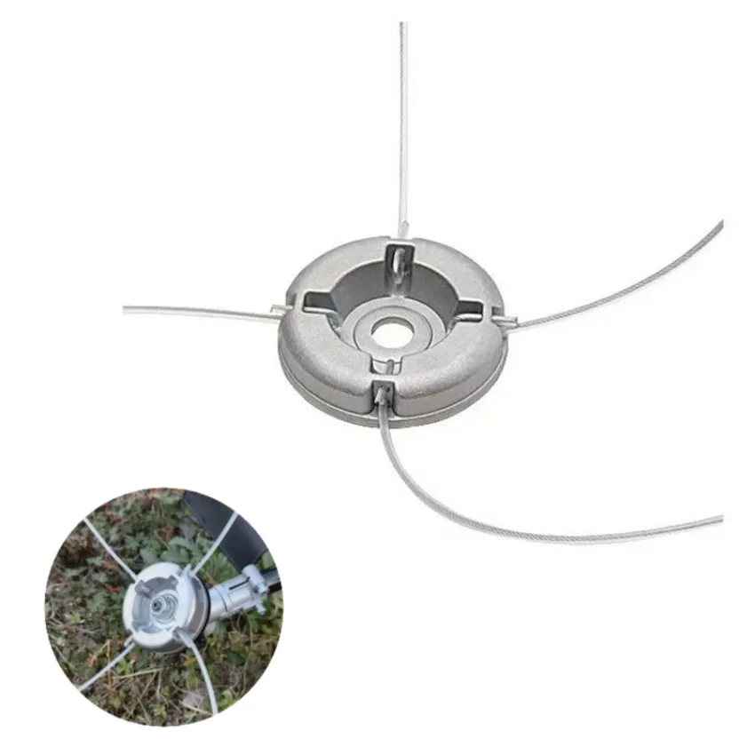 Universal Aluminum Alloy Lawn Mower Head and Replacement Nylon Steel for Lawn Mowing Line Lawn Weed Head Irrigation Machine
Universal Aluminum Alloy Lawn Mower Head and Replacement Nylon Steel for Lawn Mowing Line Lawn Weed Head Irrigation Machine