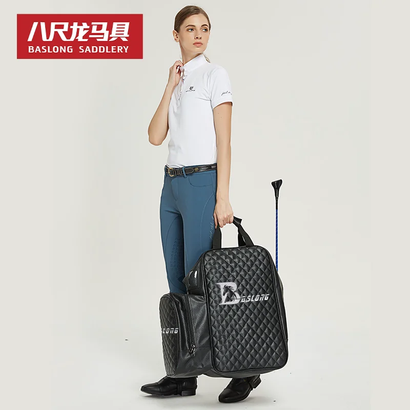 Baslong Portable Equestrian Backpack Large Capacity for Riding Boots Whip Gloves Leg Guards Helmet Waterproof Horse Riding Gear
Baslong Portable Equestrian Backpack Large Capacity for Riding Boots Whip Gloves Leg Guards Helmet Waterproof Horse Riding Gear