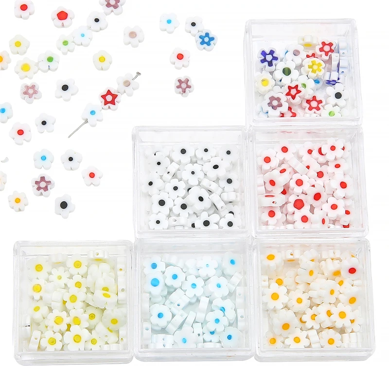 10pcs 8mm Colorful Plum Blossom Flower Decorative Glass Beads For DIY Earring Bracelet Jewelry Making Craft Accessories
10pcs 8mm Colorful Plum Blossom Flower Decorative Glass Beads For DIY Earring Bracelet Jewelry Making Craft Accessories