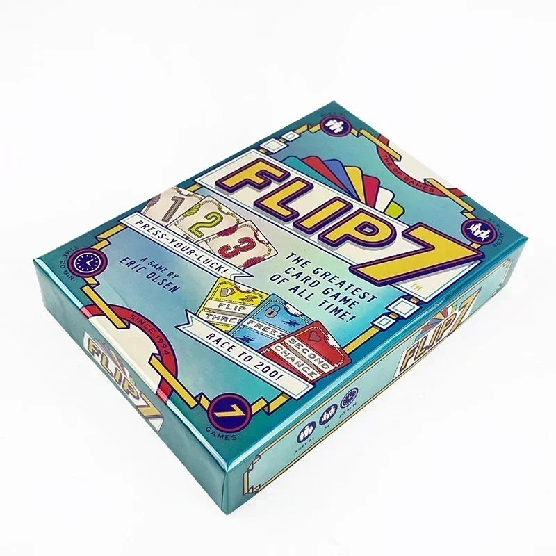 2025 New Board Game FLIP 7 Excitement: A Must-Have Family and Friends Card Game for Memorable Game Nights and Gathering Fun
2025 New Board Game FLIP 7 Excitement: A Must-Have Family and Friends Card Game for Memorable Game Nights and Gathering Fun