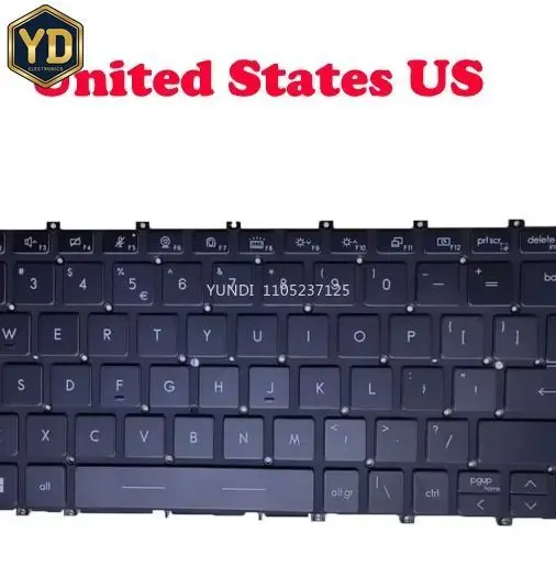 YD Black/White Laptop Backlit Keyboard For MSI Summit E14 Flip Evo A12M A12MT A13M A13MT English US No Frame New
YD Black/White Laptop Backlit Keyboard For MSI Summit E14 Flip Evo A12M A12MT A13M A13MT English US No Frame New