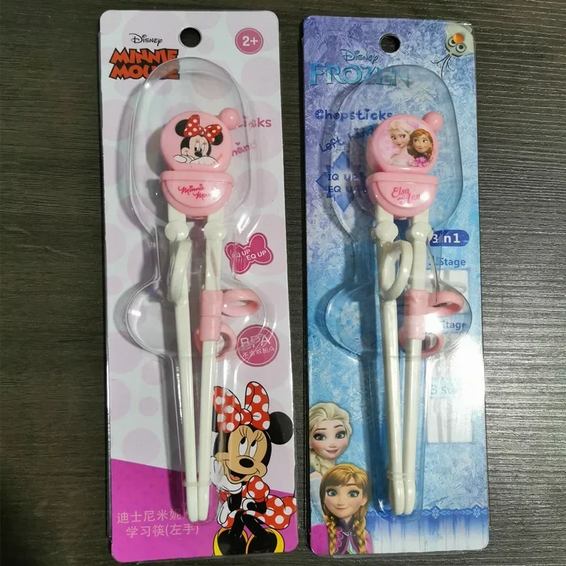 Disney Mickey Minnie Learning Chopsticks Kawaii Cartoon Elsa McQueen Baby Training Eating Chopsticks Household Tableware
Disney Mickey Minnie Learning Chopsticks Kawaii Cartoon Elsa McQueen Baby Training Eating Chopsticks Household Tableware
