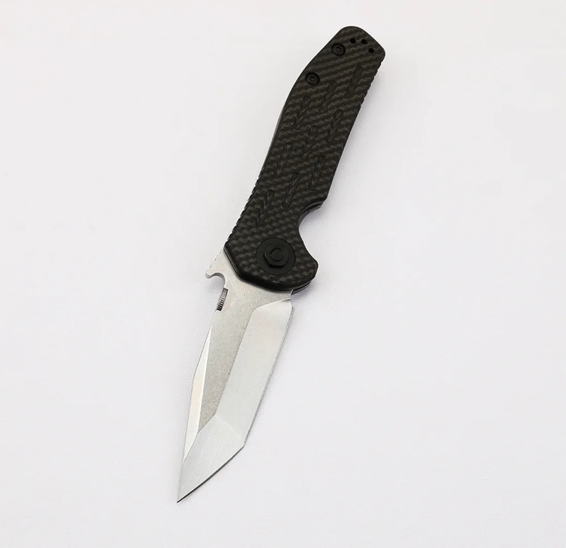 0620CF Knife D2 Blade Titanium alloy carbon fiber Handle ceramic bearing steel camping outdoor survival knifes
0620CF Knife D2 Blade Titanium alloy carbon fiber Handle ceramic bearing steel camping outdoor survival knifes