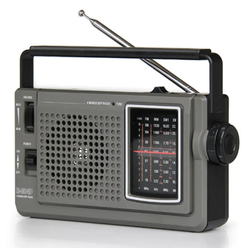 Портативное высокочувствительное радио FM/ MW/SW, большой звуковой сигнал DSP и указатель радио, стереодинамик переменного/постоянного тока, разъем для наушников, мультиволновой диапазон
Портативное высокочувствительное радио FM/ MW/SW, большой звуковой сигнал DSP и указатель радио, стереодинамик переменного/постоянного тока, разъем для наушников, мультиволновой диапазон