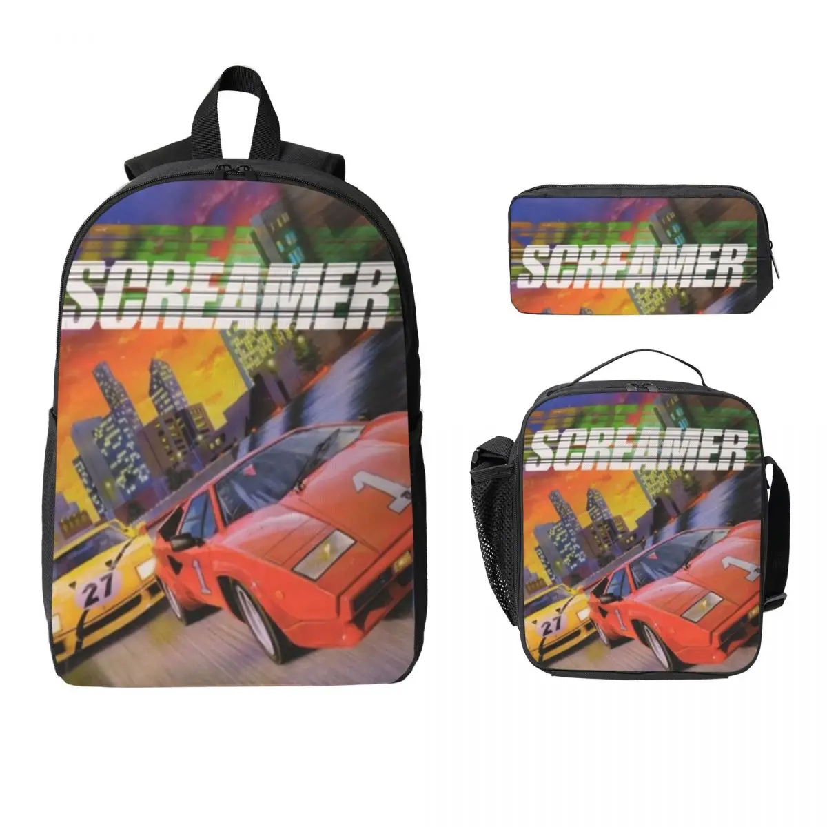 3Pcs Screamer Game Accessories Backpack Set for Boy Girl Pencil Boxes Bookbag Sets with Lunch Box For School Students Knapsack
3Pcs Screamer Game Accessories Backpack Set for Boy Girl Pencil Boxes Bookbag Sets with Lunch Box For School Students Knapsack