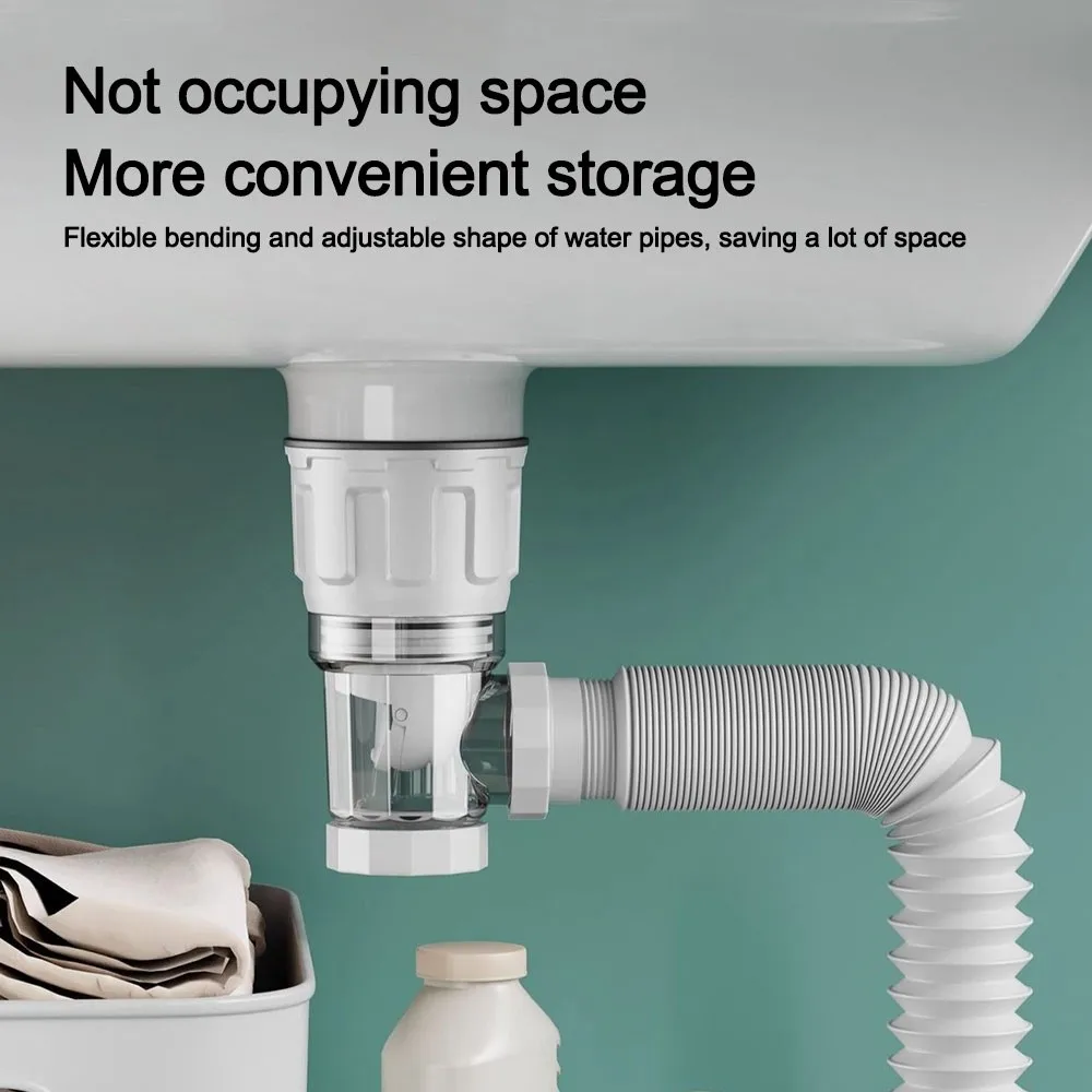 Retractable Flip Top Drain Pipe Adjustable Length Stainless Steel Mesh Kitchen Water Hose Strainer Flexible
Retractable Flip Top Drain Pipe Adjustable Length Stainless Steel Mesh Kitchen Water Hose Strainer Flexible
