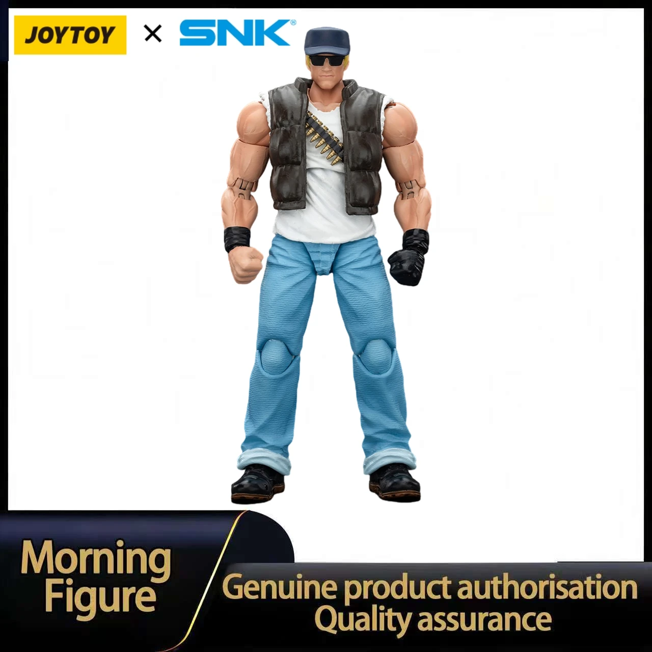 In Stock JOYTOY SNK KOF'98UM Ikari Warriors Team Clark Still 1/18 Action Figure Model Collection
In Stock JOYTOY SNK KOF'98UM Ikari Warriors Team Clark Still 1/18 Action Figure Model Collection