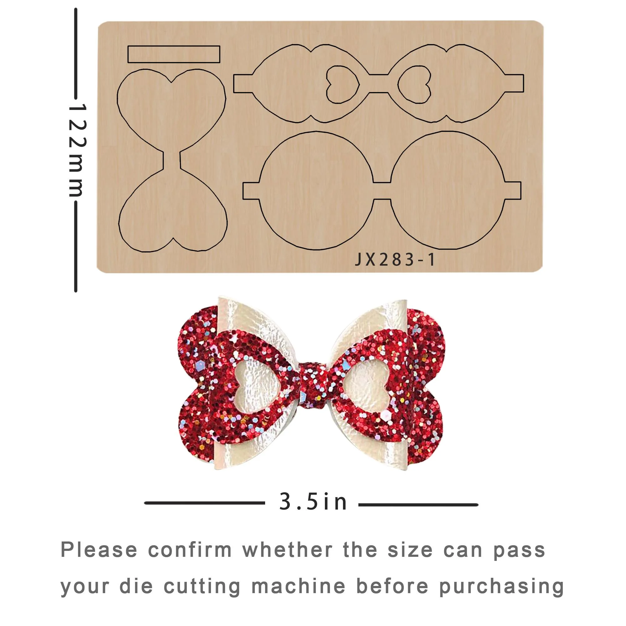 Wooden Bow Dies for DIY, Handmade Craft, Cutting Scrapbooking, Multiple Sizes, Leather Craft, New
Wooden Bow Dies for DIY, Handmade Craft, Cutting Scrapbooking, Multiple Sizes, Leather Craft, New