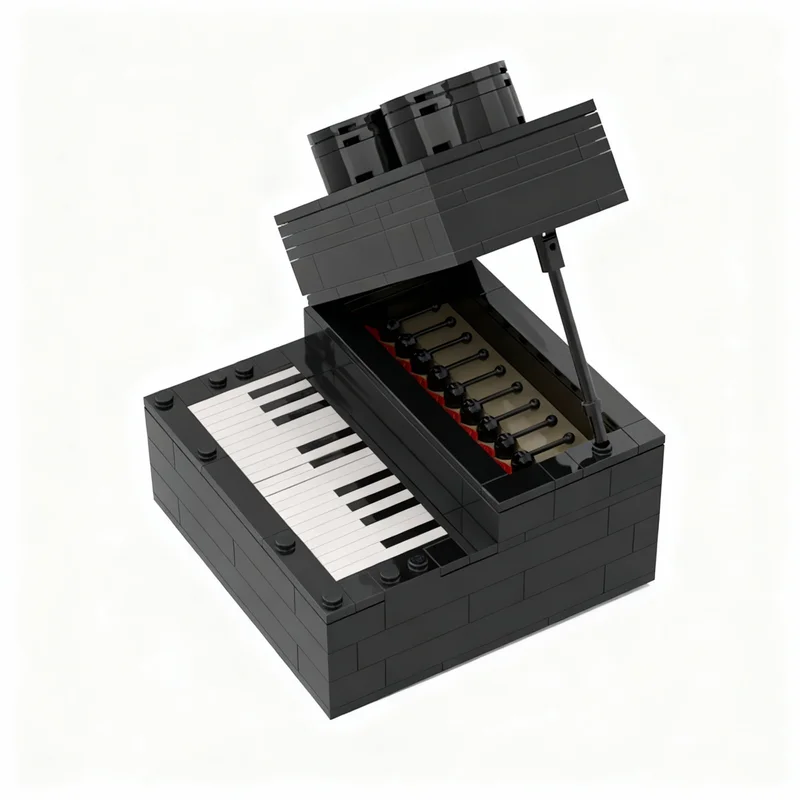 276pcs MOC Grand Piano Brick Classic Model Building Blocks Construction Toy Christmas Gifts DIY Creative Idea Education Assemble
276pcs MOC Grand Piano Brick Classic Model Building Blocks Construction Toy Christmas Gifts DIY Creative Idea Education Assemble