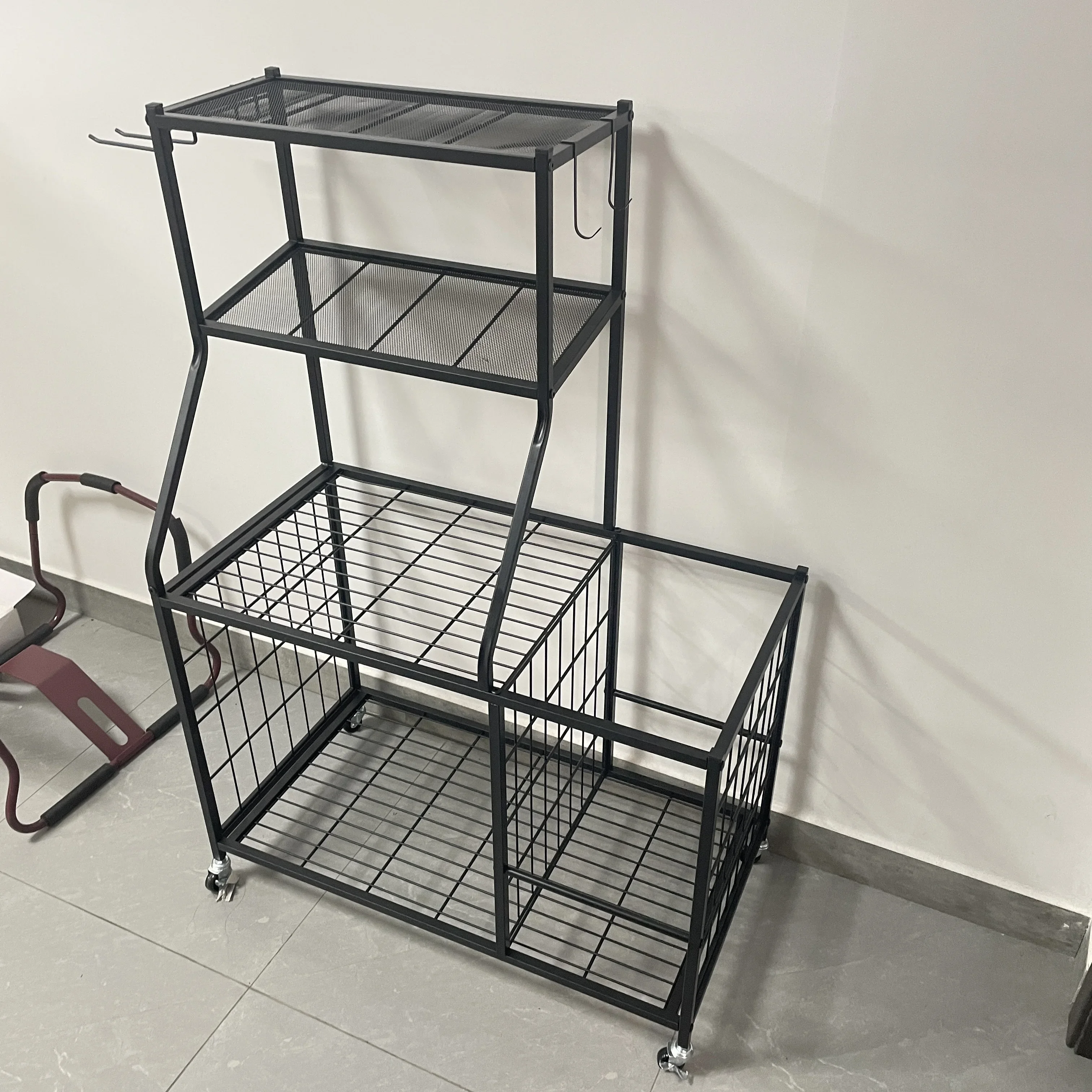 Yoga Mat Storage Cart Workout Equipment Storage Rack for Dumbbells Resistance Band, Exercise Equipment Organizer
Yoga Mat Storage Cart Workout Equipment Storage Rack for Dumbbells Resistance Band, Exercise Equipment Organizer