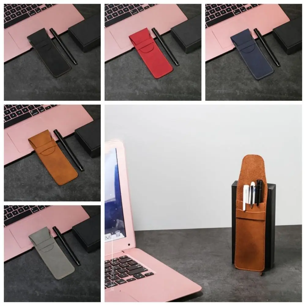 PU Leather Leather Pen Bag Holder Flip Cover Pen Protective Bag Vintage Handmade Pen Storage Pouch Scrapbook Crafts
PU Leather Leather Pen Bag Holder Flip Cover Pen Protective Bag Vintage Handmade Pen Storage Pouch Scrapbook Crafts