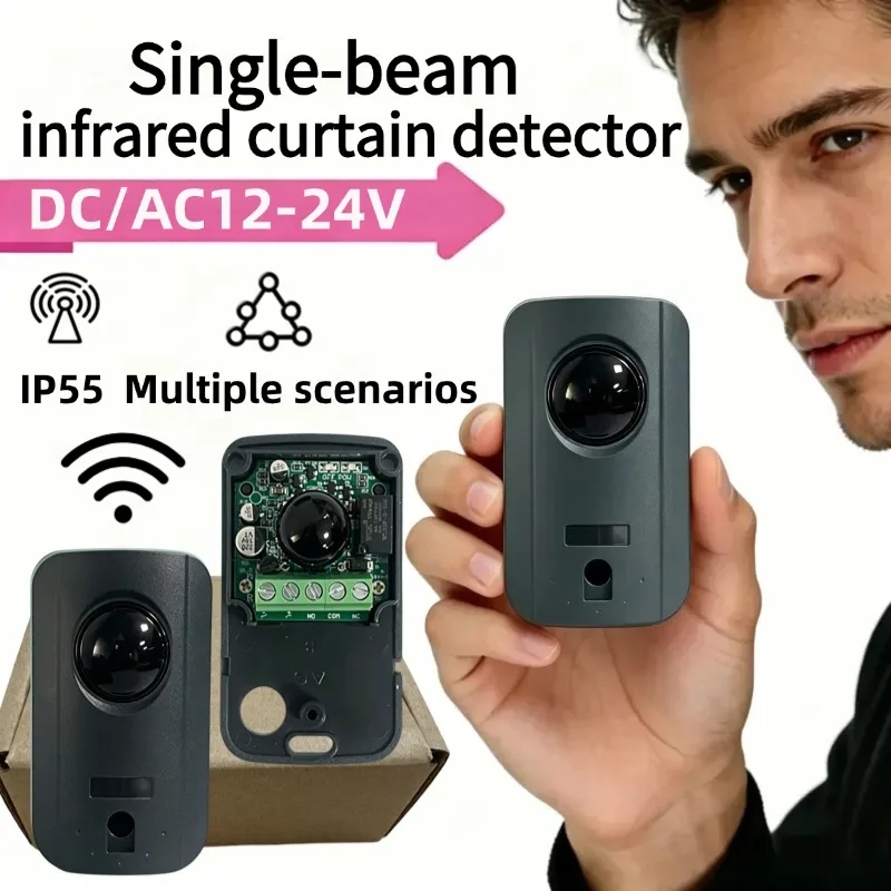Automated Barrier Gate Safe Infrared Detector Sensor/ Swing /Sliding/Garage Gate /Door Safety Infrared Photocells
Automated Barrier Gate Safe Infrared Detector Sensor/ Swing /Sliding/Garage Gate /Door Safety Infrared Photocells