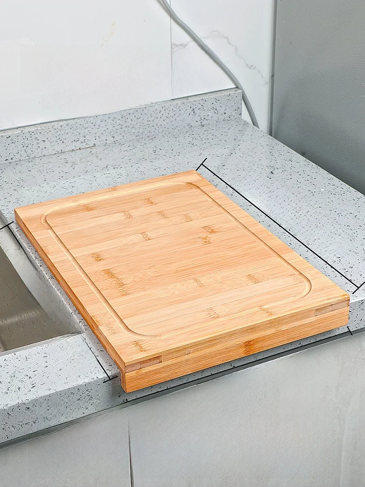 Double-Sided Bamboo Cutting Board Kitchen Sink Cover Board Home Use Chopping Board Chinese Style Rectangular Shape Handmade
Double-Sided Bamboo Cutting Board Kitchen Sink Cover Board Home Use Chopping Board Chinese Style Rectangular Shape Handmade