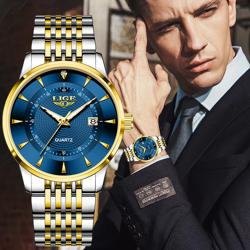 LIGE лучший бренд класса люкс кварцевые мужские часы бизнес из нержавеющей стали жизнь водонепроницаемые светящиеся мужские часы календарь хронограф новый
LIGE лучший бренд класса люкс кварцевые мужские часы бизнес из нержавеющей стали жизнь водонепроницаемые светящиеся мужские часы календарь хронограф новый