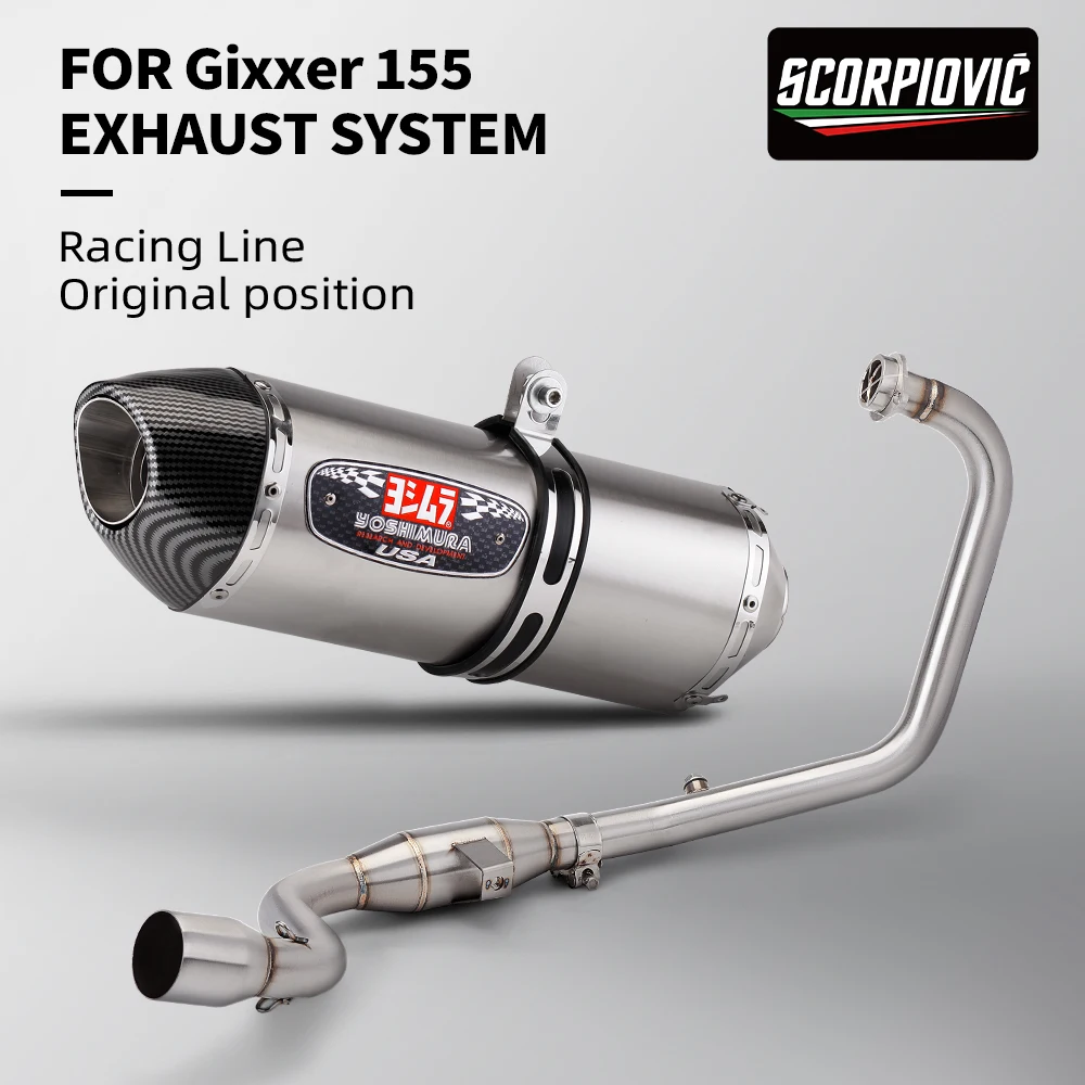 For GIXXER155 GSX150F SF155 gixxer155 Motorcycle Exhaust System Escape moto Front Link Header Pipe Connect Tube 51mm
For GIXXER155 GSX150F SF155 gixxer155 Motorcycle Exhaust System Escape moto Front Link Header Pipe Connect Tube 51mm