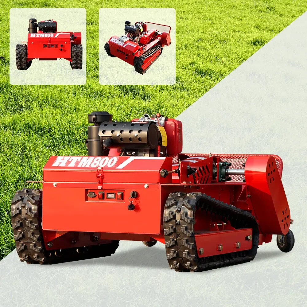 High Quality 800mm Grass Cutting Machine Crawler Brush Cutter for Agriculture Electric Remote Control AI Robot Lawn Mower
High Quality 800mm Grass Cutting Machine Crawler Brush Cutter for Agriculture Electric Remote Control AI Robot Lawn Mower
