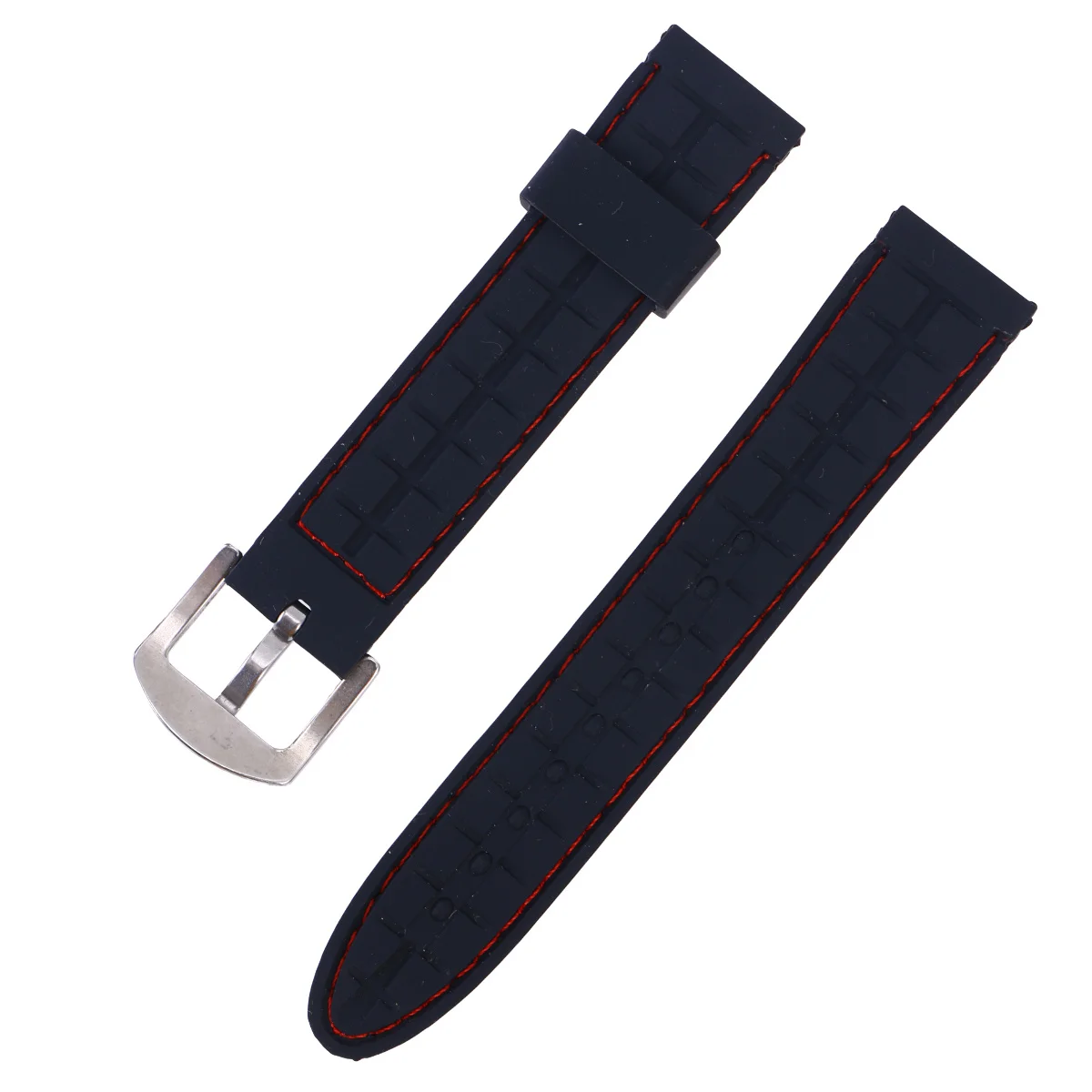Watch Strap Waterproof Durable Silicone Watch Band Breathable Watch Wristband for Replacement 22mm (Black with )
Watch Strap Waterproof Durable Silicone Watch Band Breathable Watch Wristband for Replacement 22mm (Black with )