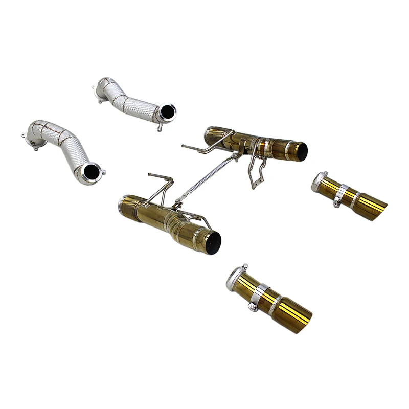 Yooking SS304 Header Downpipe For Mclaren 720s 4.0 (2017-2019) Titanium Full Exhaust
Yooking SS304 Header Downpipe For Mclaren 720s 4.0 (2017-2019) Titanium Full Exhaust