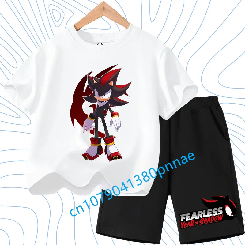Children Baby Jersey Set Summer New Hot Sell T-shirt Boys Sonics T-shirt Shorts 2-piece Set Children Boys Girls Anime T-shirt
Children Baby Jersey Set Summer New Hot Sell T-shirt Boys Sonics T-shirt Shorts 2-piece Set Children Boys Girls Anime T-shirt