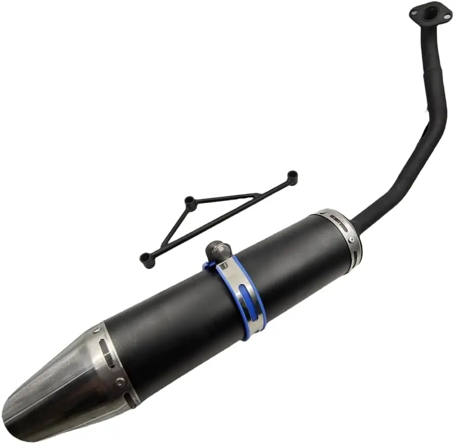 black Muffler Exhaust Pipe System for GY6150CC Scooters Stroke Engine
black Muffler Exhaust Pipe System for GY6150CC Scooters Stroke Engine