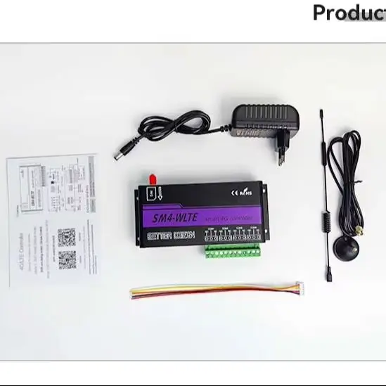 4G GSM Temperature and humidity sensor Relay Switch Wireless Remote Control Door Access Door Opener by SMS/ APP /PC
4G GSM Temperature and humidity sensor Relay Switch Wireless Remote Control Door Access Door Opener by SMS/ APP /PC
