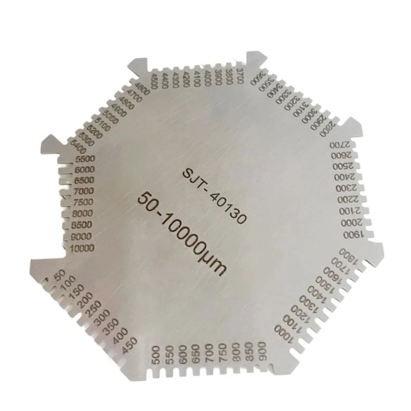 Stainless Steel Wet Film Comb Gauge 50-10000um Stainless Steel Welding Accessories Welding Tool Welding Supplies
Stainless Steel Wet Film Comb Gauge 50-10000um Stainless Steel Welding Accessories Welding Tool Welding Supplies